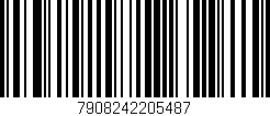 Código de barras (EAN, GTIN, SKU, ISBN): '7908242205487'