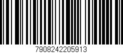Código de barras (EAN, GTIN, SKU, ISBN): '7908242205913'
