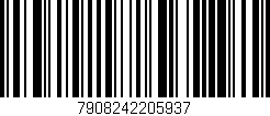 Código de barras (EAN, GTIN, SKU, ISBN): '7908242205937'