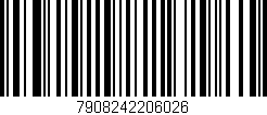Código de barras (EAN, GTIN, SKU, ISBN): '7908242206026'