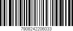 Código de barras (EAN, GTIN, SKU, ISBN): '7908242206033'