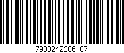 Código de barras (EAN, GTIN, SKU, ISBN): '7908242206187'