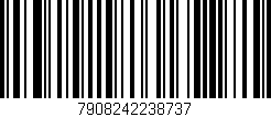 Código de barras (EAN, GTIN, SKU, ISBN): '7908242238737'