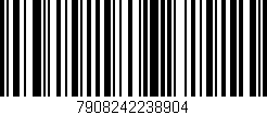 Código de barras (EAN, GTIN, SKU, ISBN): '7908242238904'