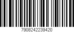 Código de barras (EAN, GTIN, SKU, ISBN): '7908242239420'