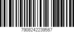 Código de barras (EAN, GTIN, SKU, ISBN): '7908242239567'