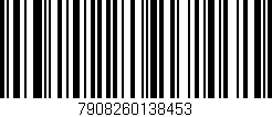 Código de barras (EAN, GTIN, SKU, ISBN): '7908260138453'