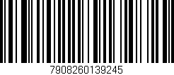 Código de barras (EAN, GTIN, SKU, ISBN): '7908260139245'