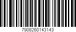 Código de barras (EAN, GTIN, SKU, ISBN): '7908260143143'