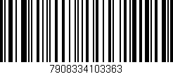Código de barras (EAN, GTIN, SKU, ISBN): '7908334103363'