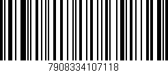 Código de barras (EAN, GTIN, SKU, ISBN): '7908334107118'