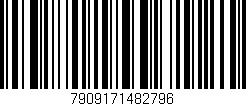 Código de barras (EAN, GTIN, SKU, ISBN): '7909171482796'