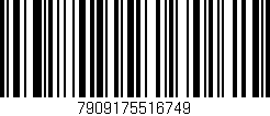 Código de barras (EAN, GTIN, SKU, ISBN): '7909175516749'