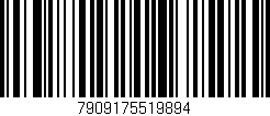 Código de barras (EAN, GTIN, SKU, ISBN): '7909175519894'