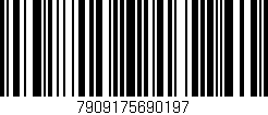 Código de barras (EAN, GTIN, SKU, ISBN): '7909175690197'
