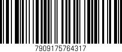 Código de barras (EAN, GTIN, SKU, ISBN): '7909175764317'