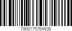 Código de barras (EAN, GTIN, SKU, ISBN): '7909175764836'