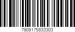 Código de barras (EAN, GTIN, SKU, ISBN): '7909175833303'