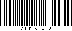 Código de barras (EAN, GTIN, SKU, ISBN): '7909175904232'