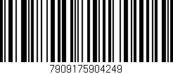 Código de barras (EAN, GTIN, SKU, ISBN): '7909175904249'