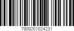 Código de barras (EAN, GTIN, SKU, ISBN): '7909201024231'