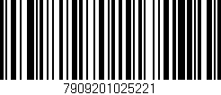 Código de barras (EAN, GTIN, SKU, ISBN): '7909201025221'