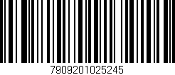 Código de barras (EAN, GTIN, SKU, ISBN): '7909201025245'