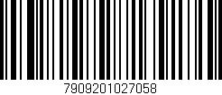 Código de barras (EAN, GTIN, SKU, ISBN): '7909201027058'
