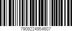 Código de barras (EAN, GTIN, SKU, ISBN): '7909224954607'