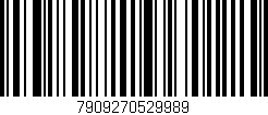 Código de barras (EAN, GTIN, SKU, ISBN): '7909270529989'
