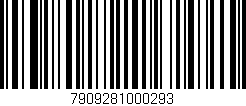 Código de barras (EAN, GTIN, SKU, ISBN): '7909281000293'