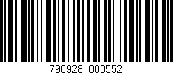 Código de barras (EAN, GTIN, SKU, ISBN): '7909281000552'