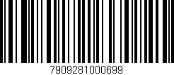 Código de barras (EAN, GTIN, SKU, ISBN): '7909281000699'
