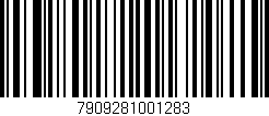 Código de barras (EAN, GTIN, SKU, ISBN): '7909281001283'