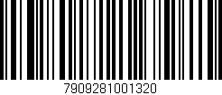 Código de barras (EAN, GTIN, SKU, ISBN): '7909281001320'