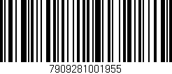 Código de barras (EAN, GTIN, SKU, ISBN): '7909281001955'