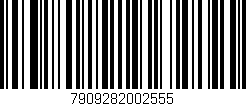 Código de barras (EAN, GTIN, SKU, ISBN): '7909282002555'