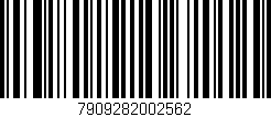 Código de barras (EAN, GTIN, SKU, ISBN): '7909282002562'