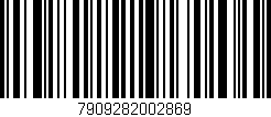 Código de barras (EAN, GTIN, SKU, ISBN): '7909282002869'