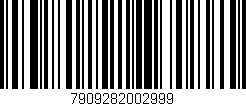 Código de barras (EAN, GTIN, SKU, ISBN): '7909282002999'