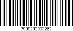 Código de barras (EAN, GTIN, SKU, ISBN): '7909282003262'