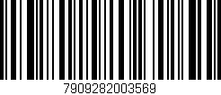 Código de barras (EAN, GTIN, SKU, ISBN): '7909282003569'