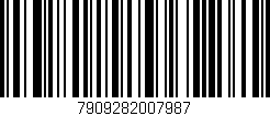 Código de barras (EAN, GTIN, SKU, ISBN): '7909282007987'
