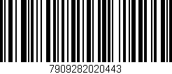 Código de barras (EAN, GTIN, SKU, ISBN): '7909282020443'