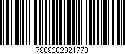 Código de barras (EAN, GTIN, SKU, ISBN): '7909282021778'