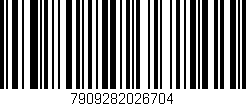 Código de barras (EAN, GTIN, SKU, ISBN): '7909282026704'