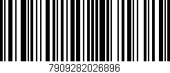 Código de barras (EAN, GTIN, SKU, ISBN): '7909282026896'