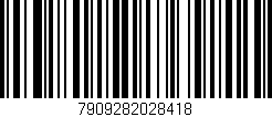 Código de barras (EAN, GTIN, SKU, ISBN): '7909282028418'