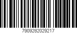 Código de barras (EAN, GTIN, SKU, ISBN): '7909282029217'