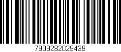 Código de barras (EAN, GTIN, SKU, ISBN): '7909282029439'